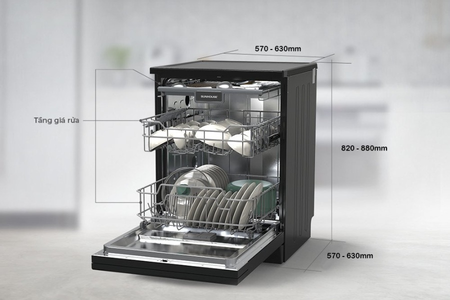 Bí kíp xếp bát đĩa cho máy rửa bát 1