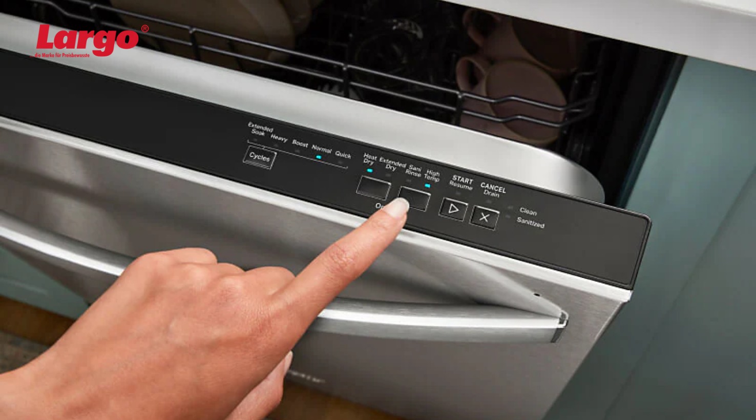 Nguyên nhân máy rửa bát rửa không sạch 3