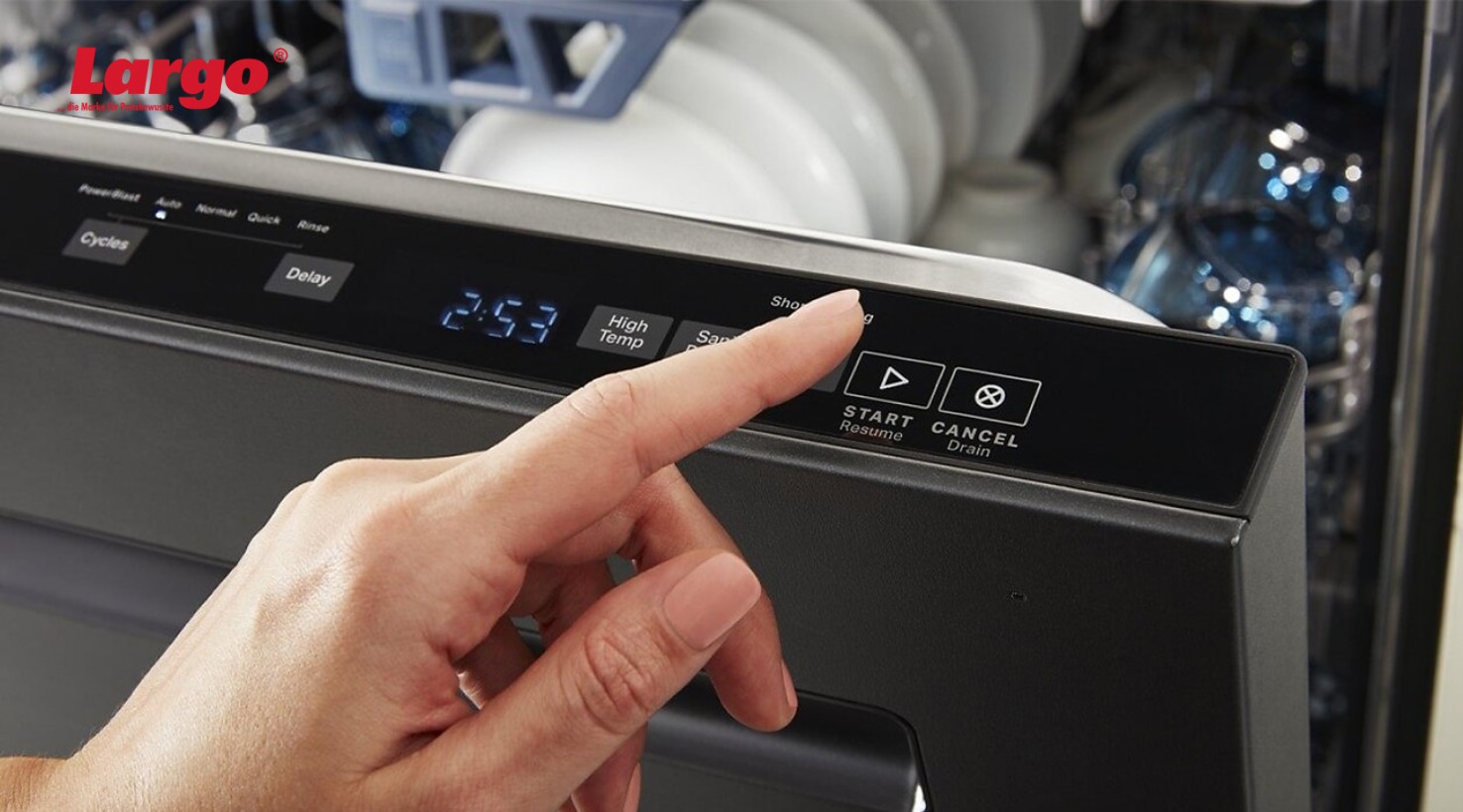 Vì sao viên rửa bát không tan hết? 2