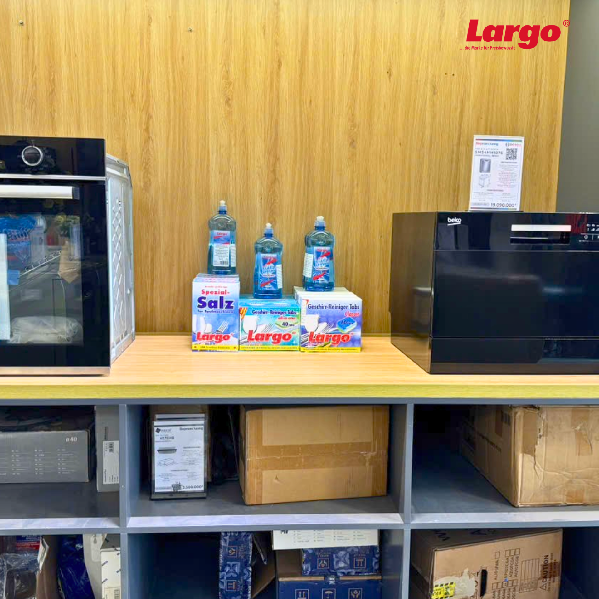 mua viên rửa Largo ở đâu